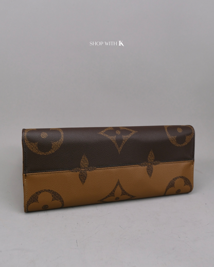 Louis Vuitton On the Go MM Tote Bag Reverse Monogram