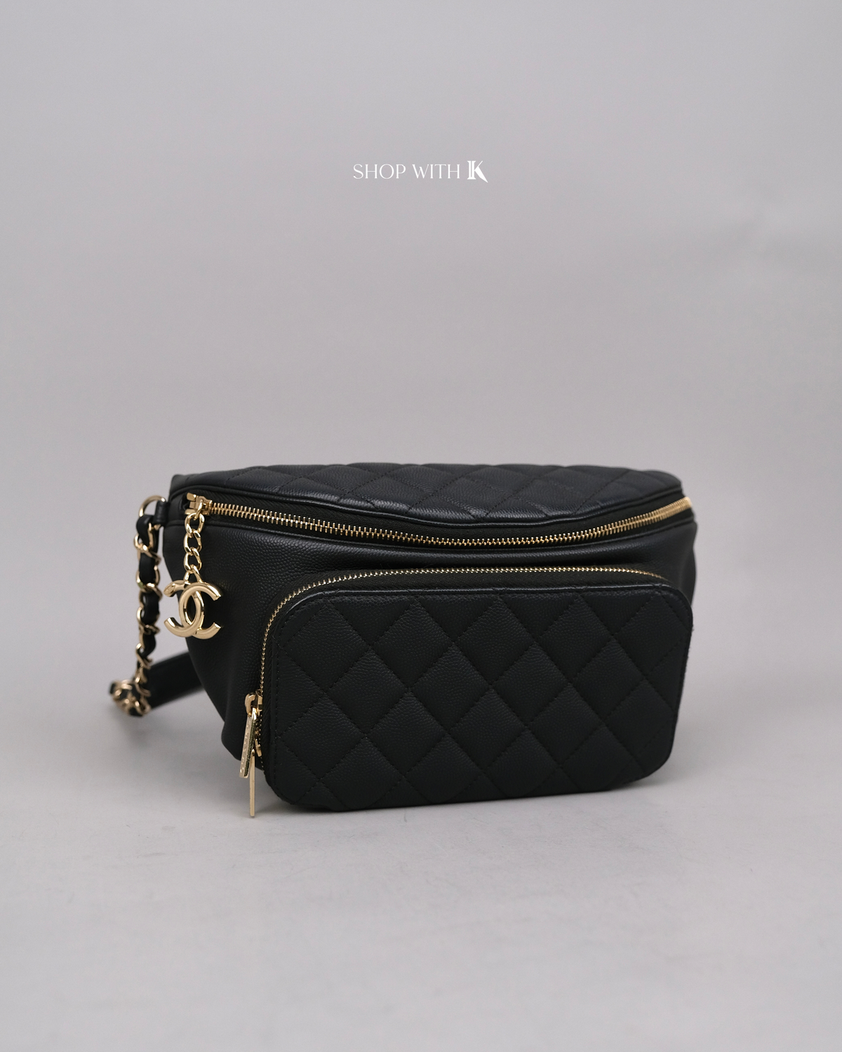 Chanel Business Affinity Bumbag Black CGHW
