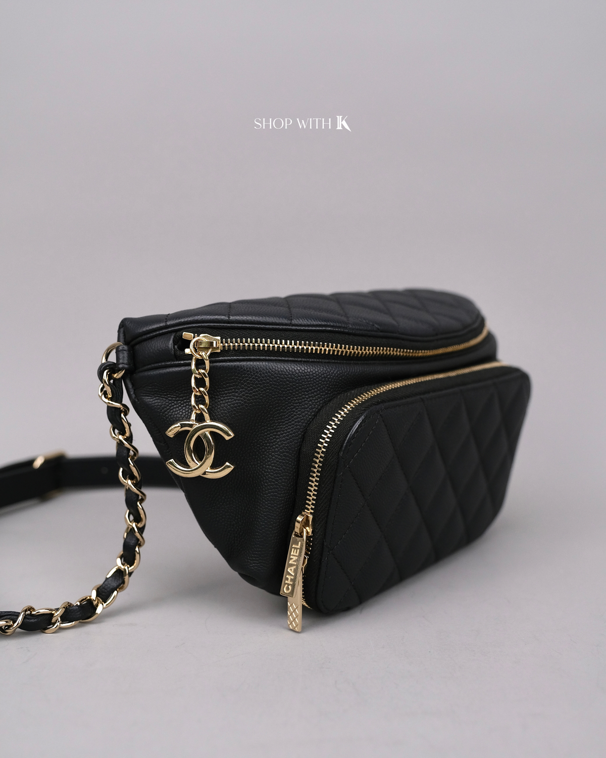Chanel Business Affinity Bumbag Black CGHW