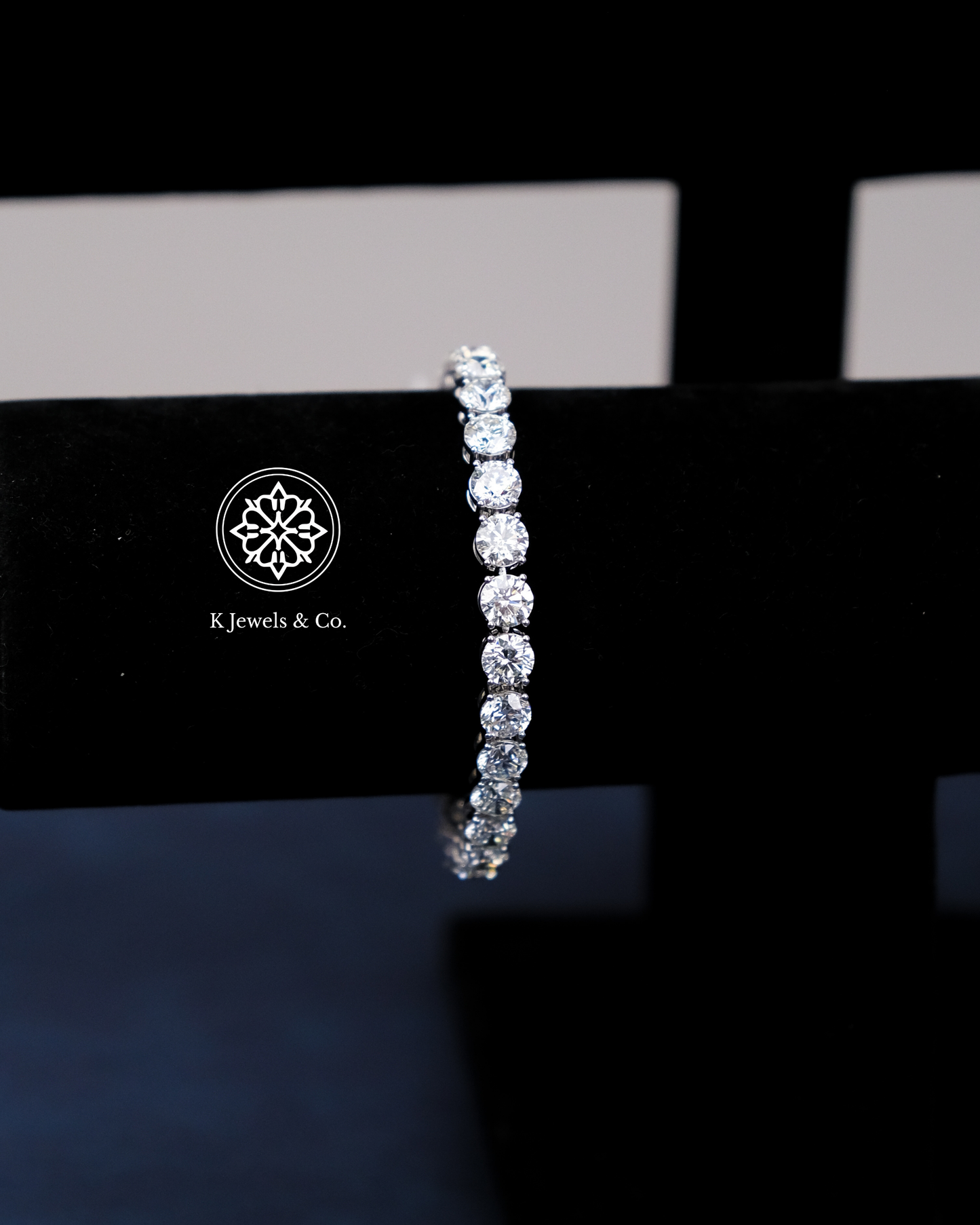 27 ct Tennis Bracelet w/ GIA