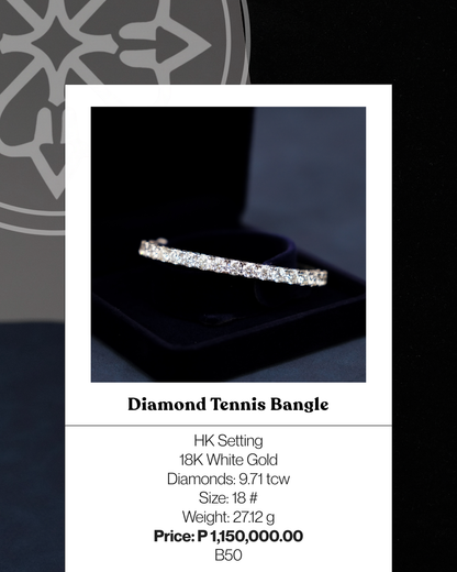 Diamond Tennis Bangle