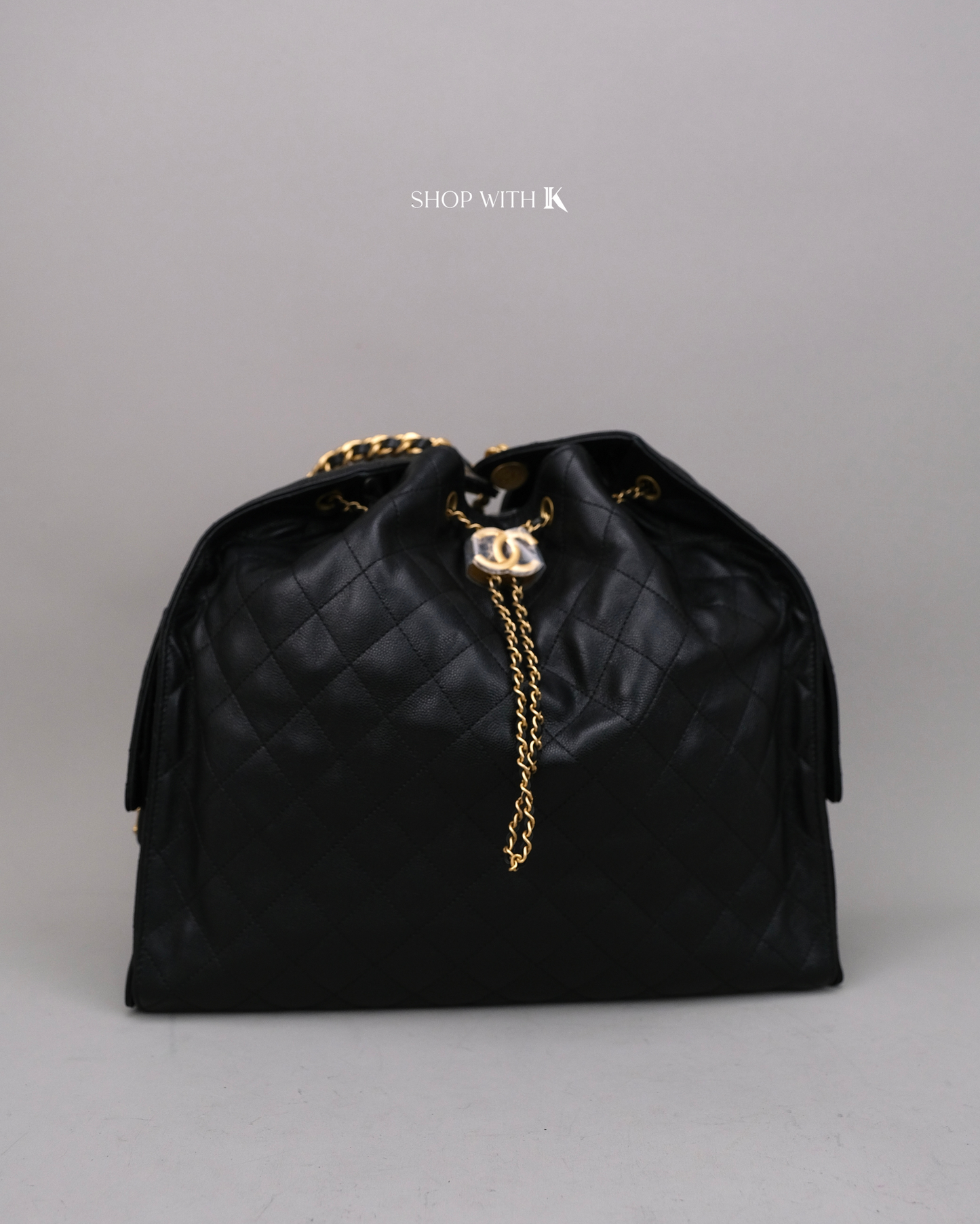 Chanel 25 Large Black