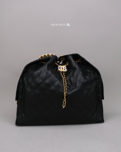 Chanel 25 Large Black