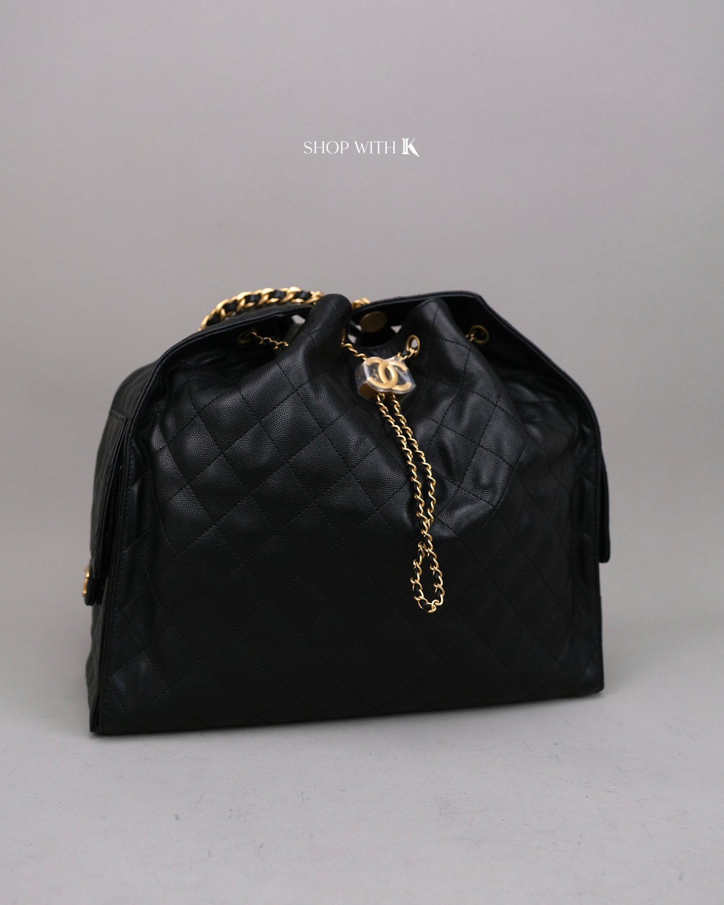 Chanel 25 Large Black