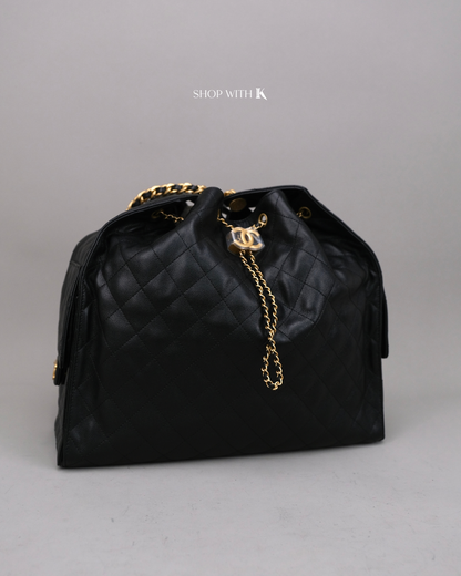 Chanel 25 Large Black