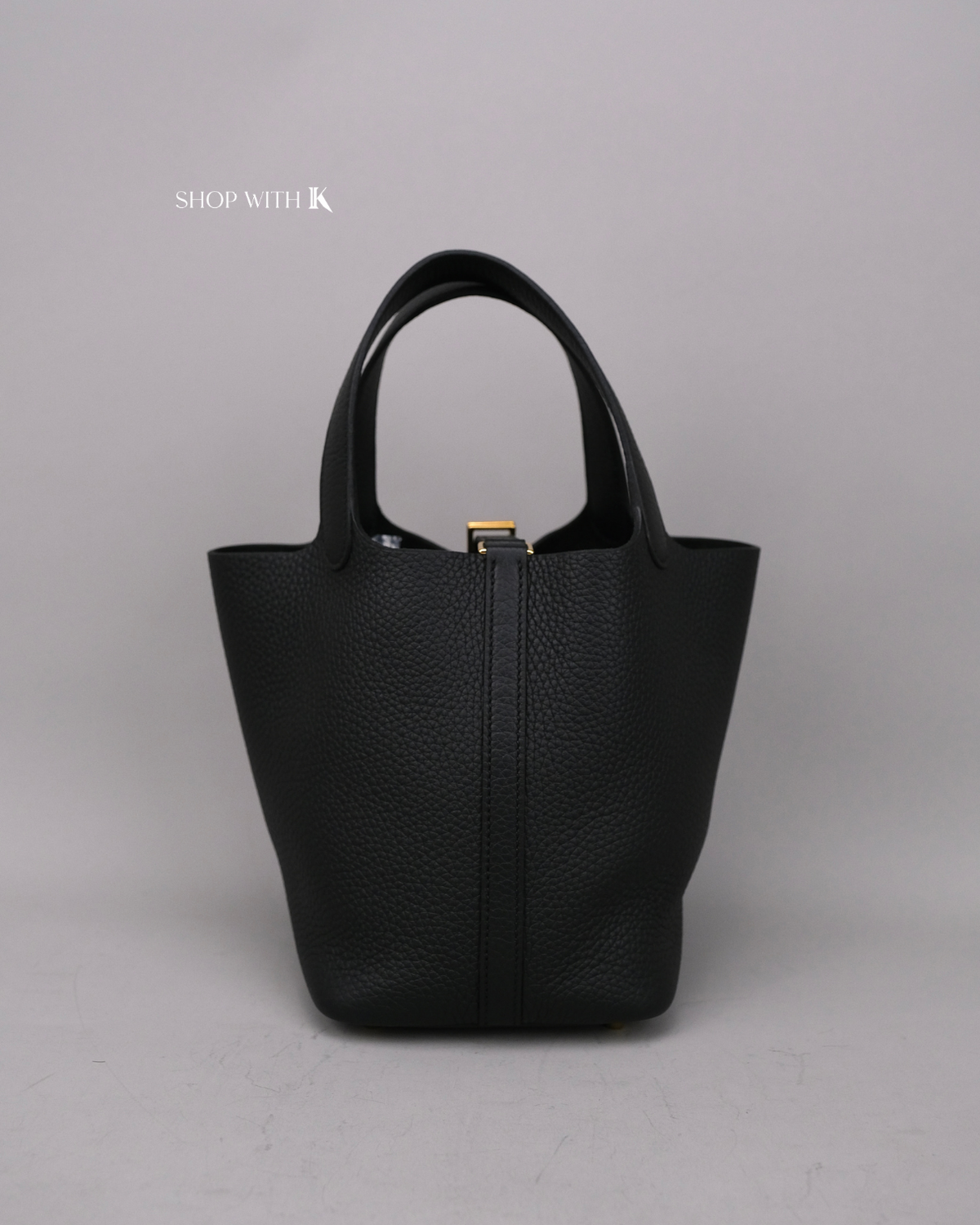 Hermes Picotin 18 Noir GHW