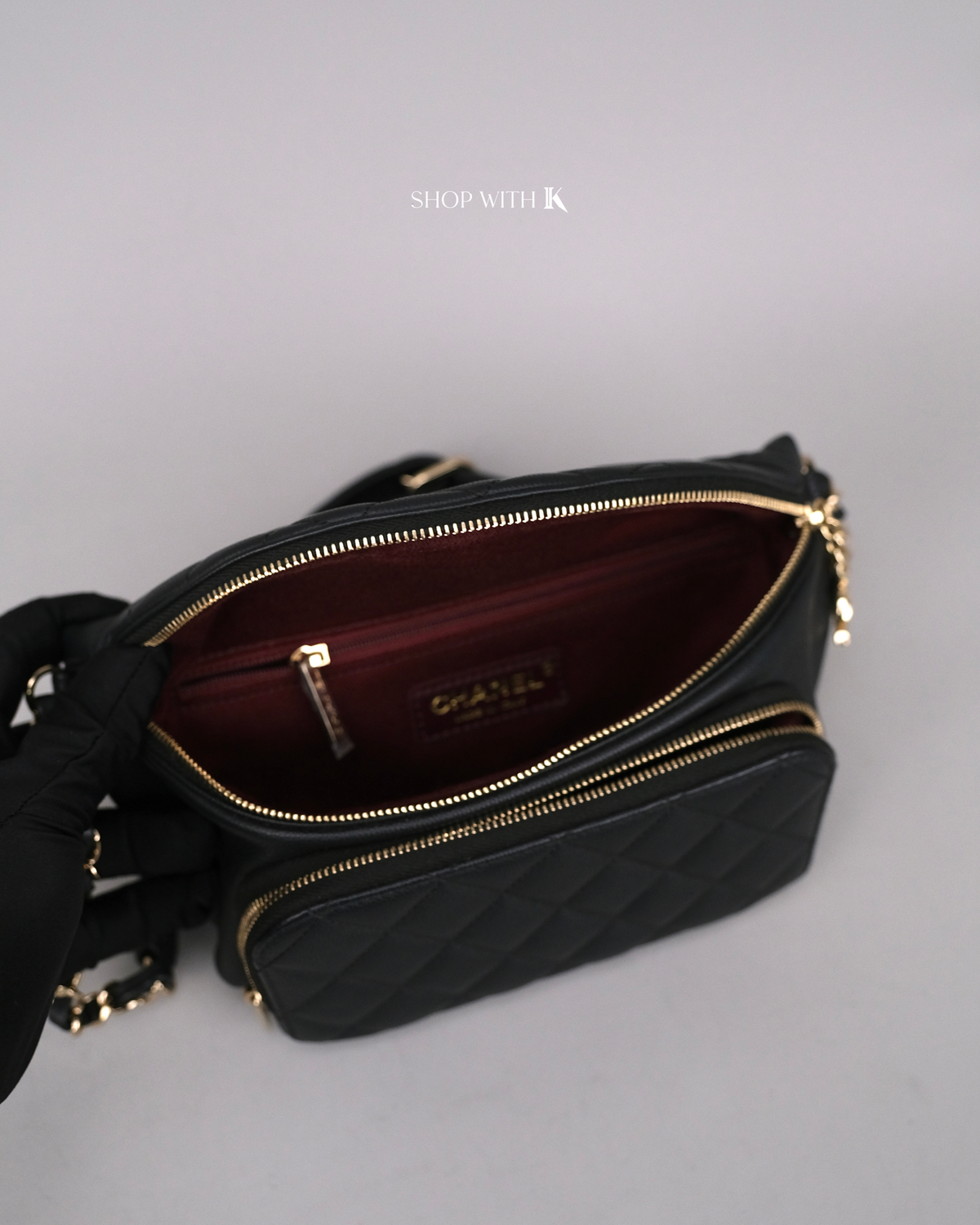 Chanel Business Affinity Bumbag Black CGHW