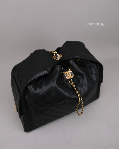Chanel 25 Large Black