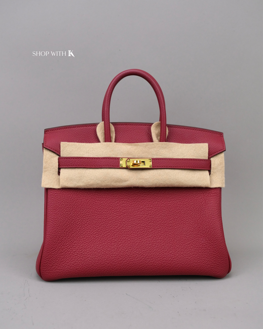 Hermes Birkin 25 Rubis GHW