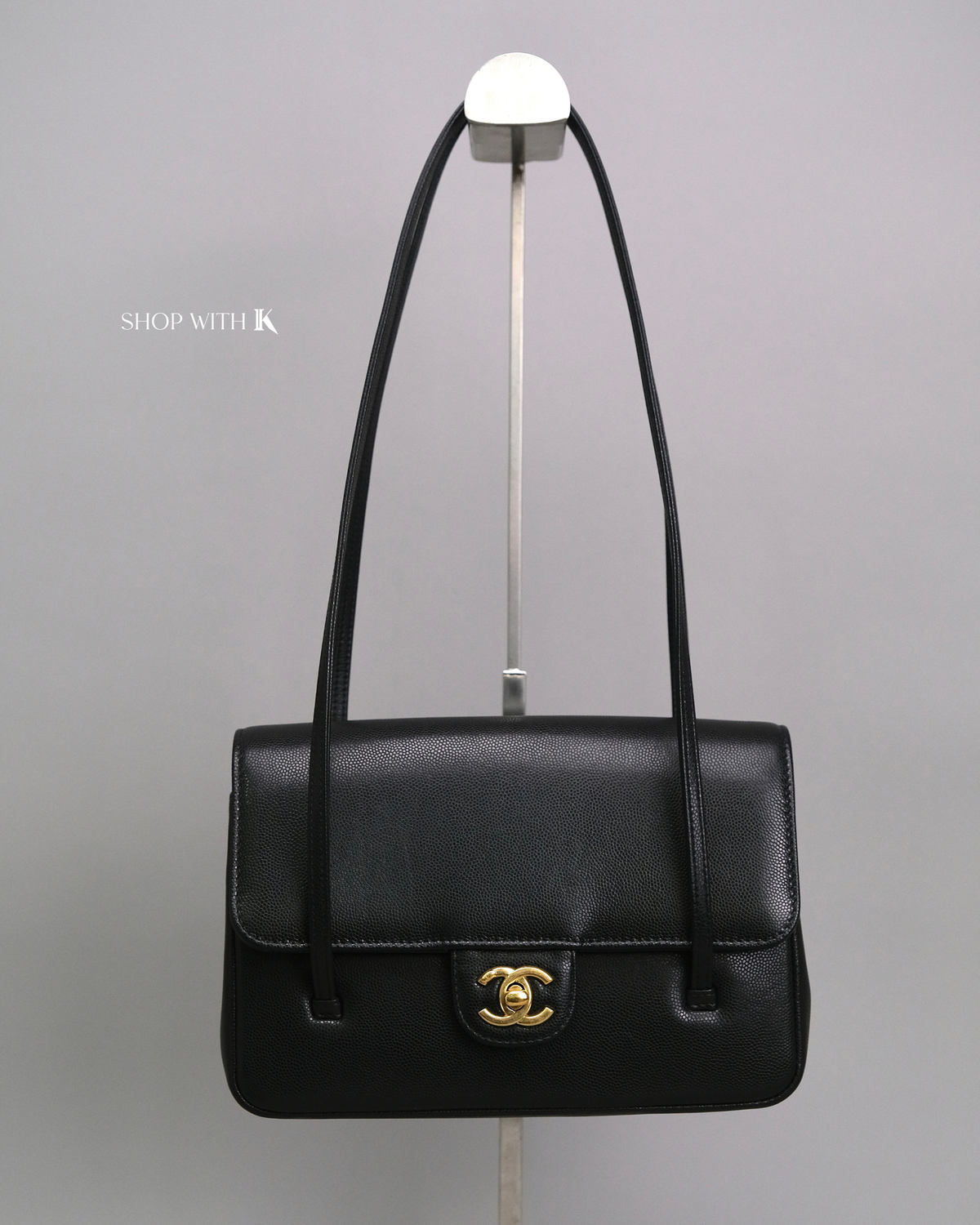 Chanel Preppy Small Black GHW
