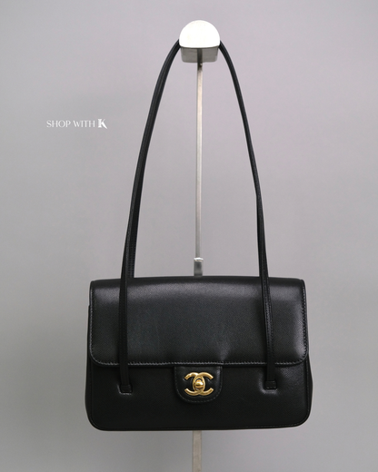 Chanel Preppy Small Black GHW
