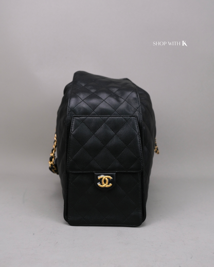 Chanel 25 Large Black