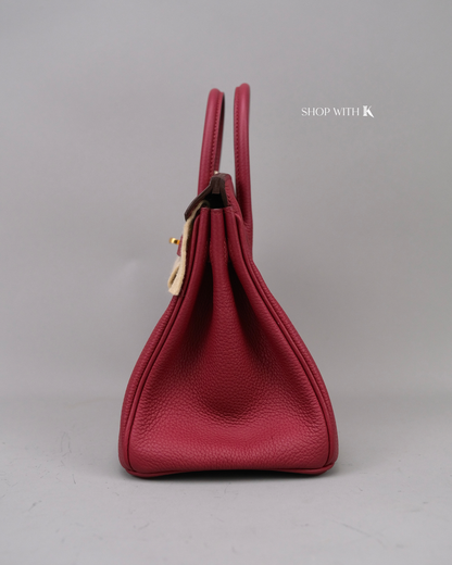 Hermes Birkin 25 Rubis GHW
