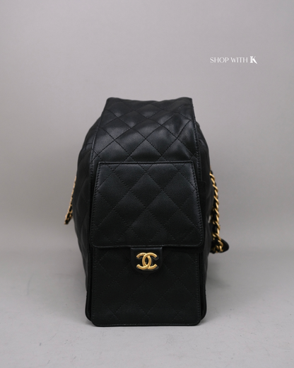 Chanel 25 Large Black