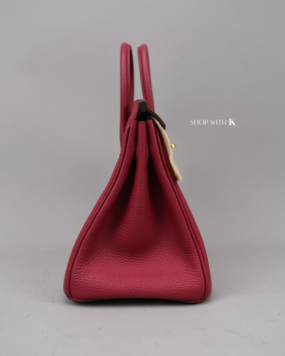Hermes Birkin 25 Rubis GHW