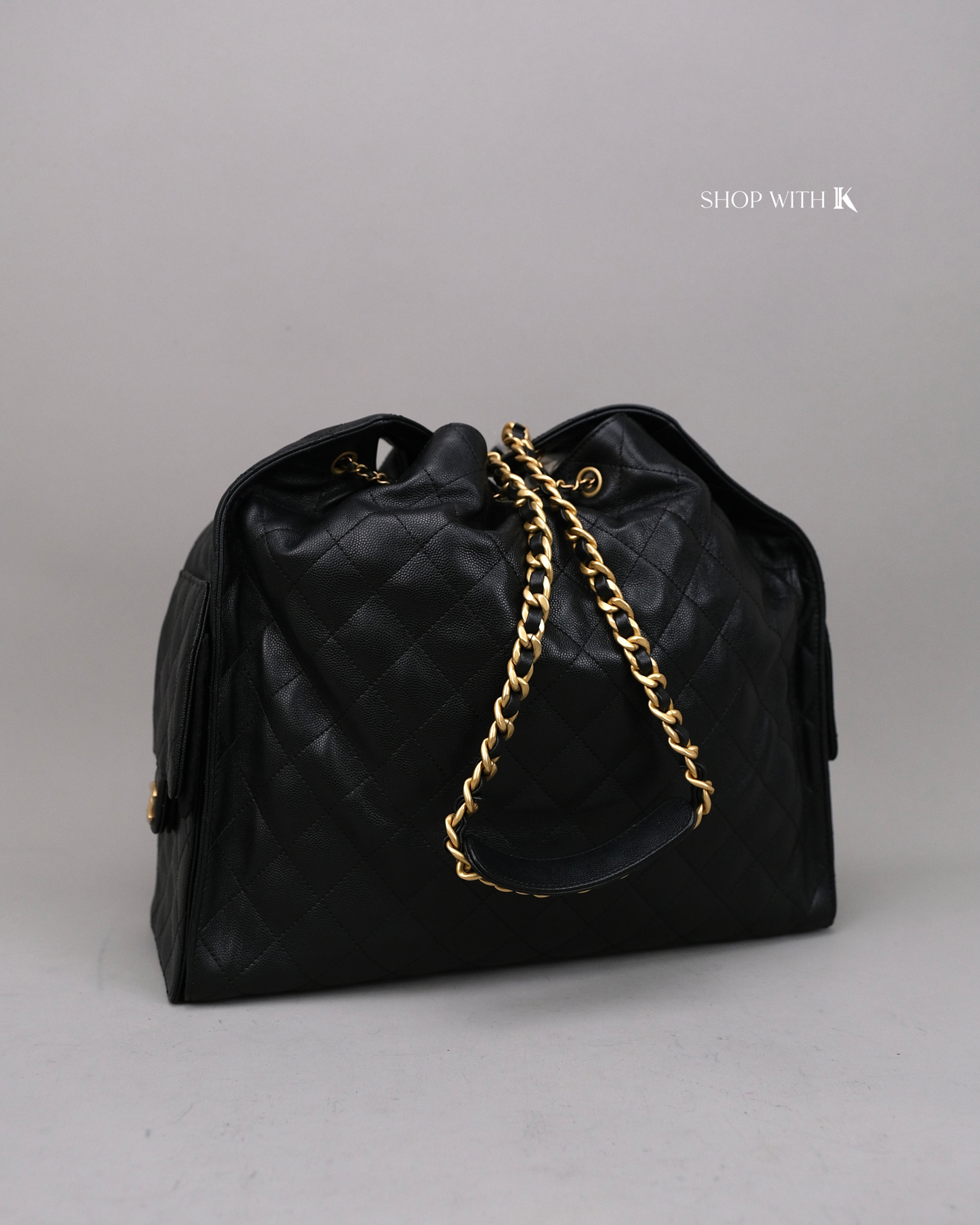 Chanel 25 Large Black