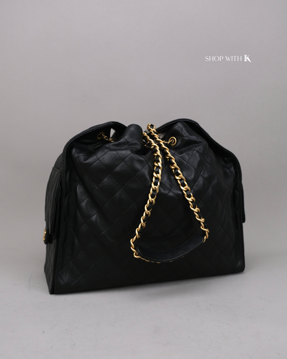 Chanel 25 Large Black