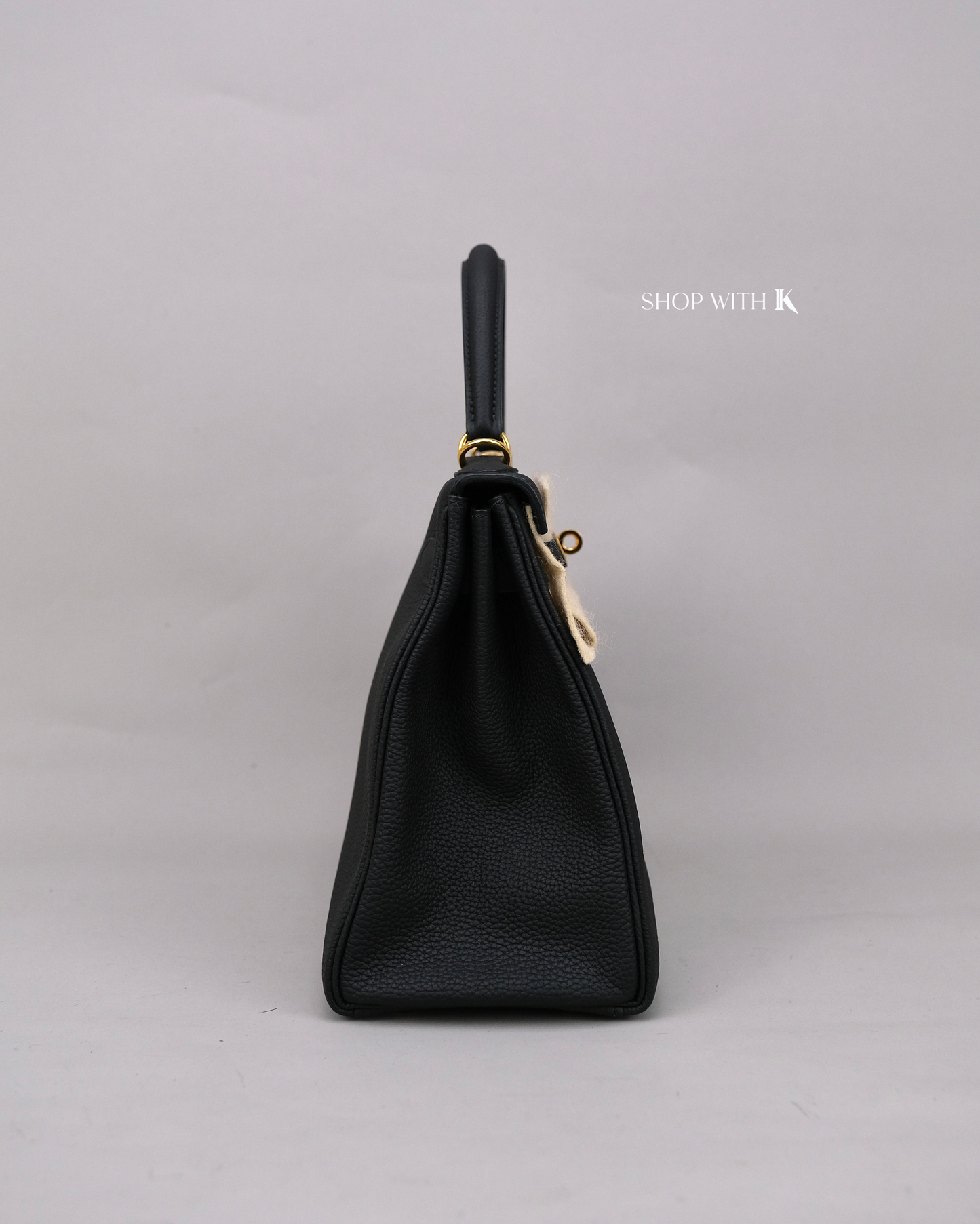 Hermes Kelly 28 Noir GHW
