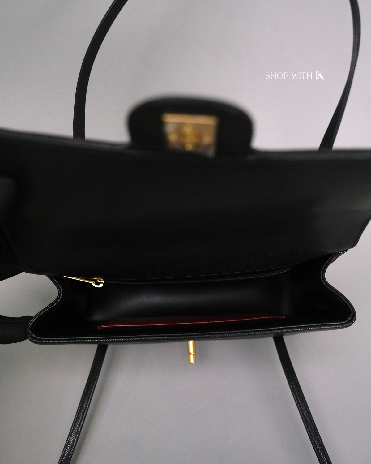 Chanel Preppy Small Black GHW
