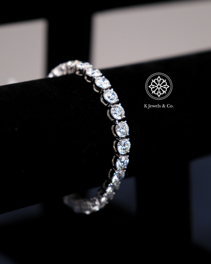 27 ct Tennis Bracelet w/ GIA