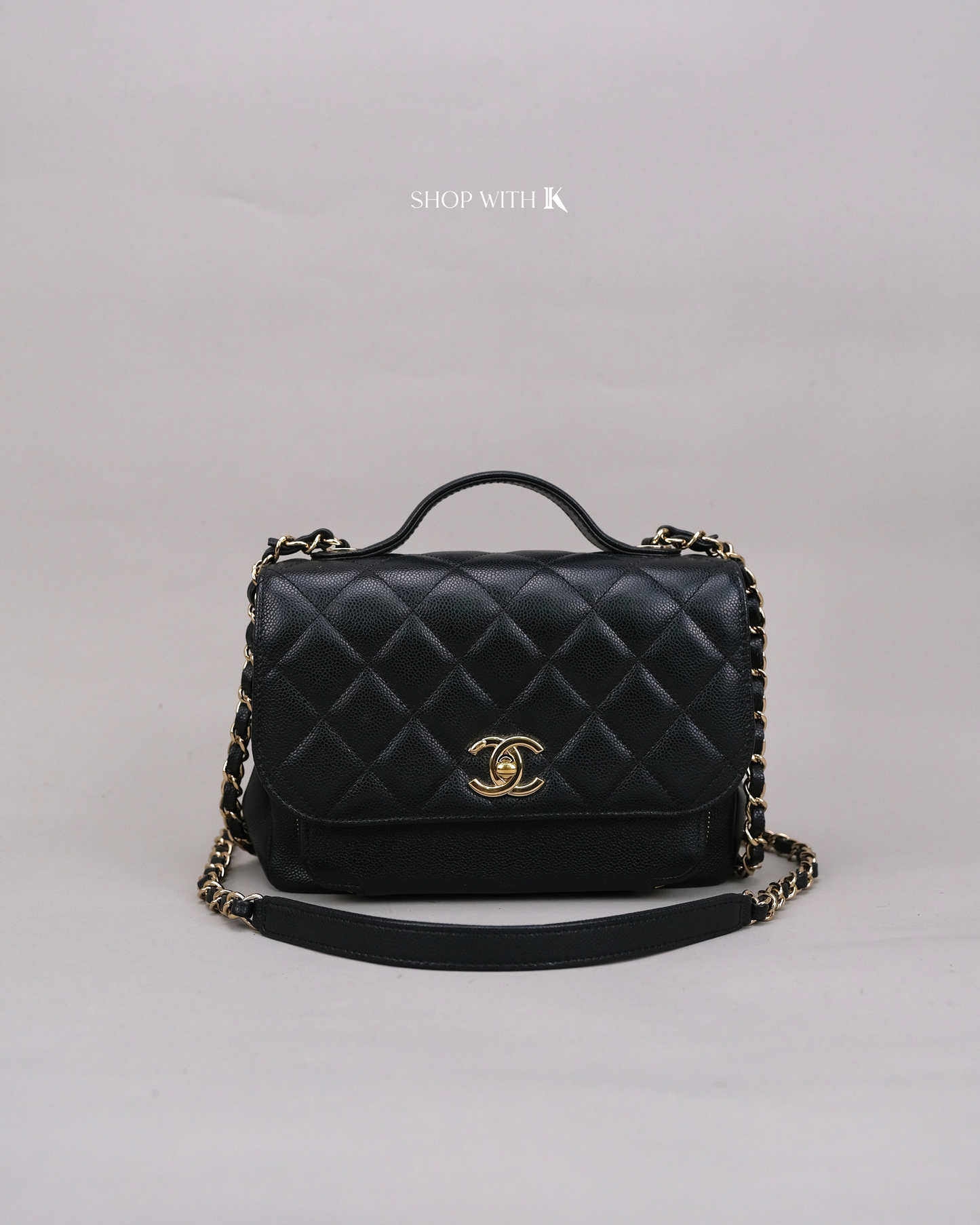 Chanel Business Affinity Quilted Black CGHW
