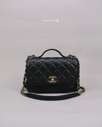 Chanel Business Affinity Quilted Black CGHW