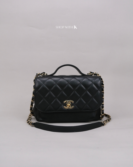 Chanel Business Affinity Quilted Black CGHW