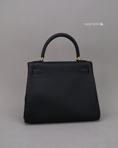 Hermes Kelly 25 Caban GHW