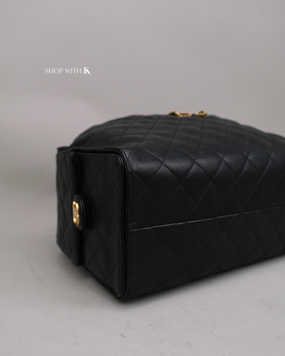 Chanel 25 Large Black