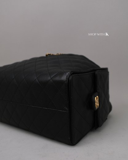 Chanel 25 Large Black