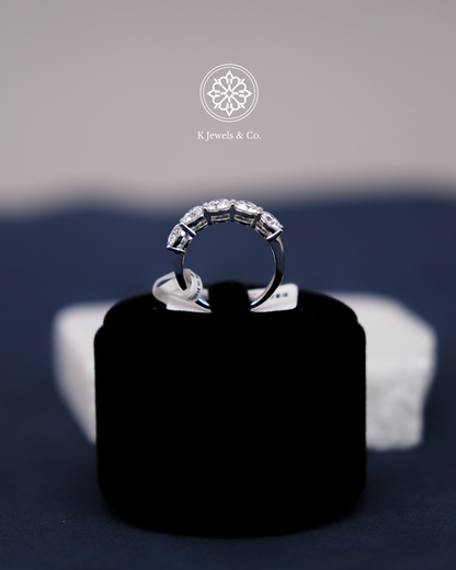 Half Eternity Round Diamond Ring