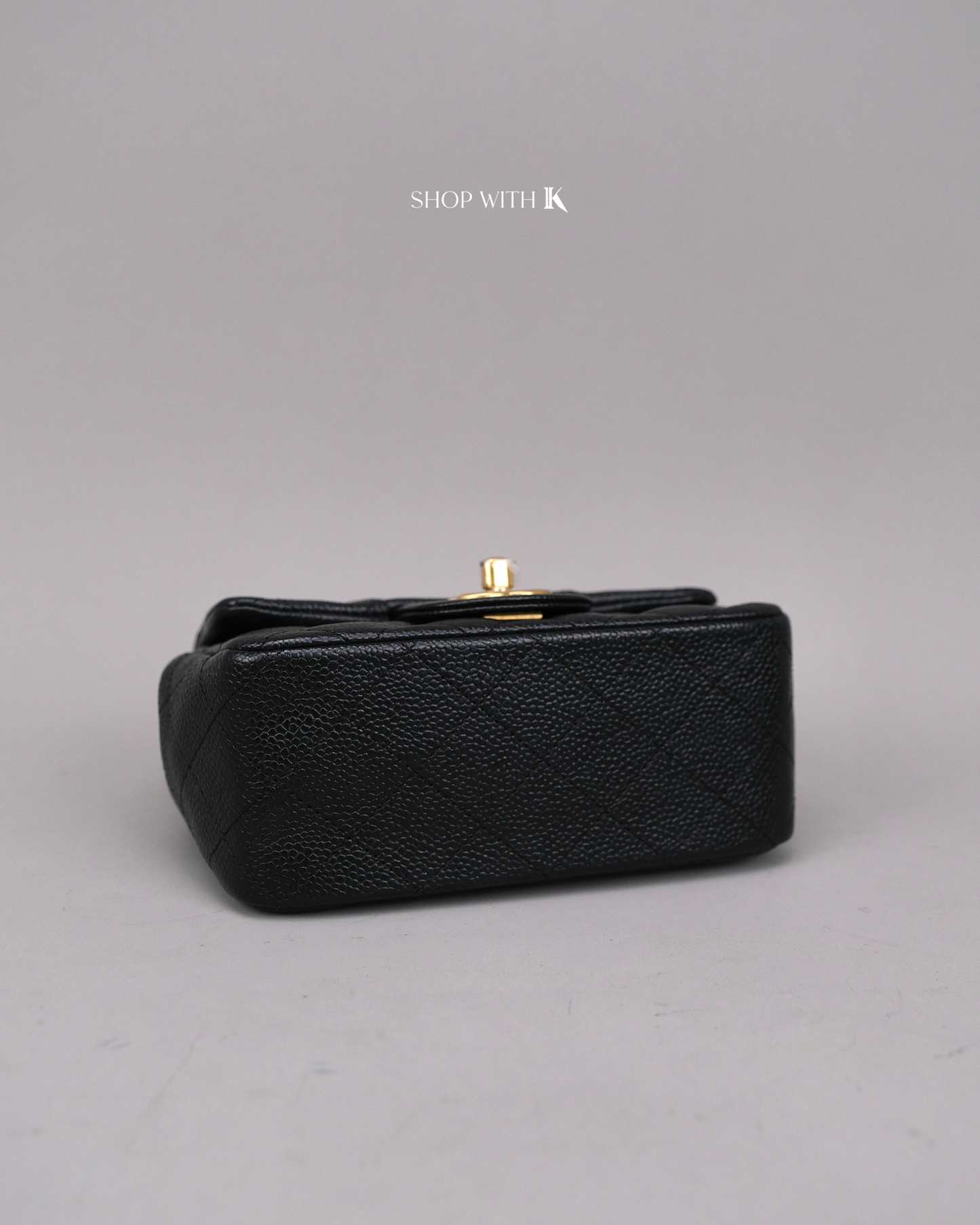 Chanel Mini Square Flap Black GHW