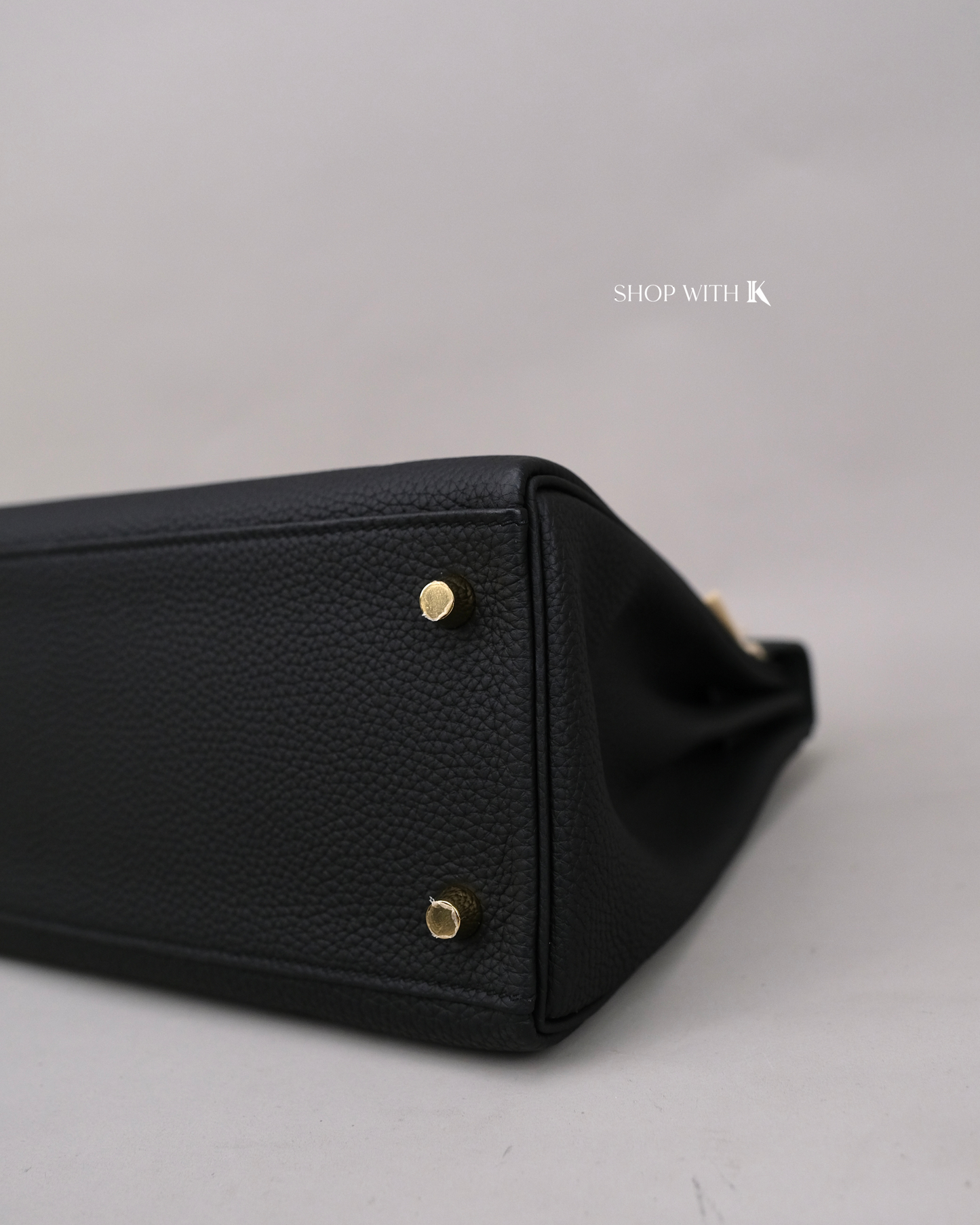Hermes Kelly 28 Noir GHW