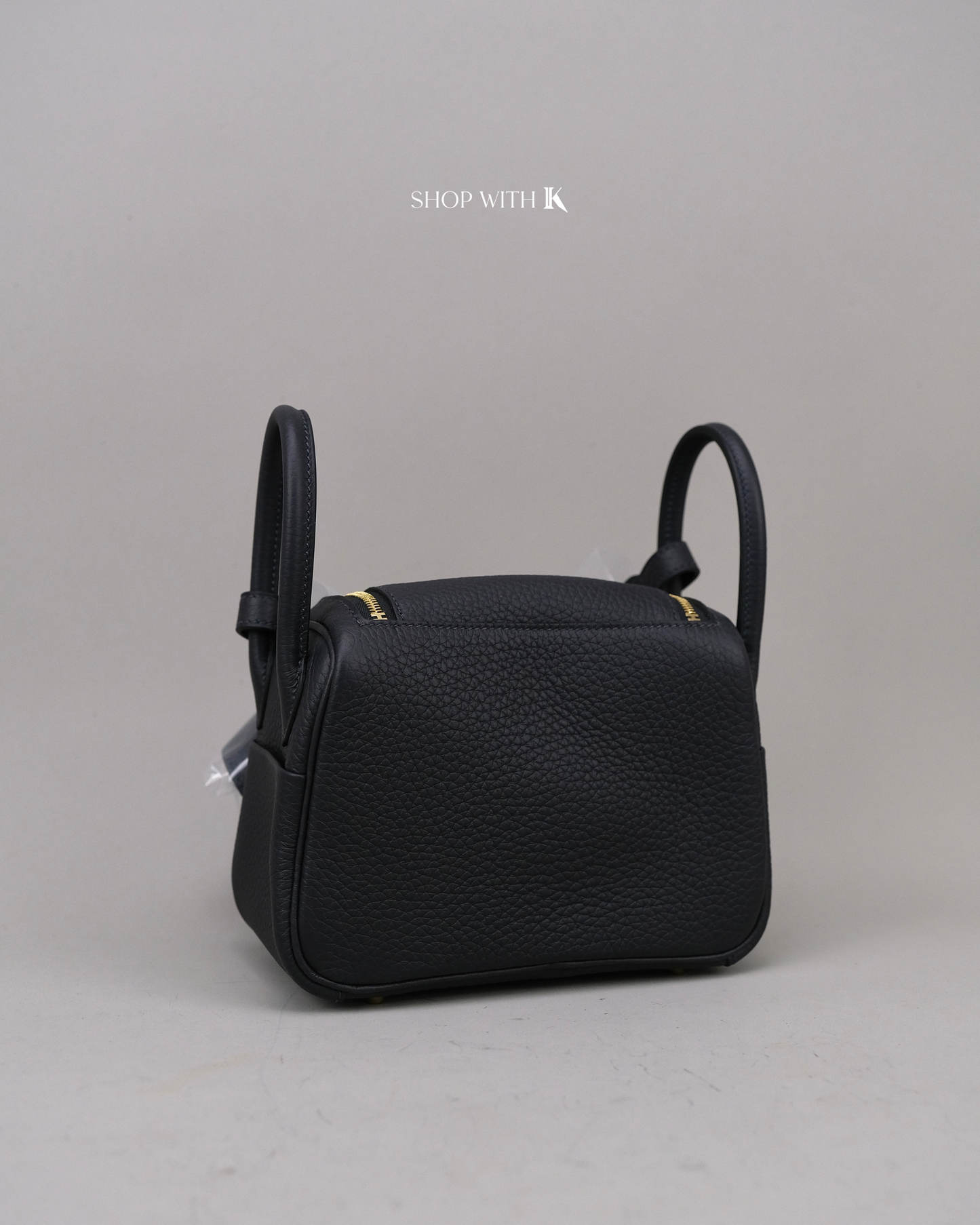 Hermes Mini Lindy Caban GHW