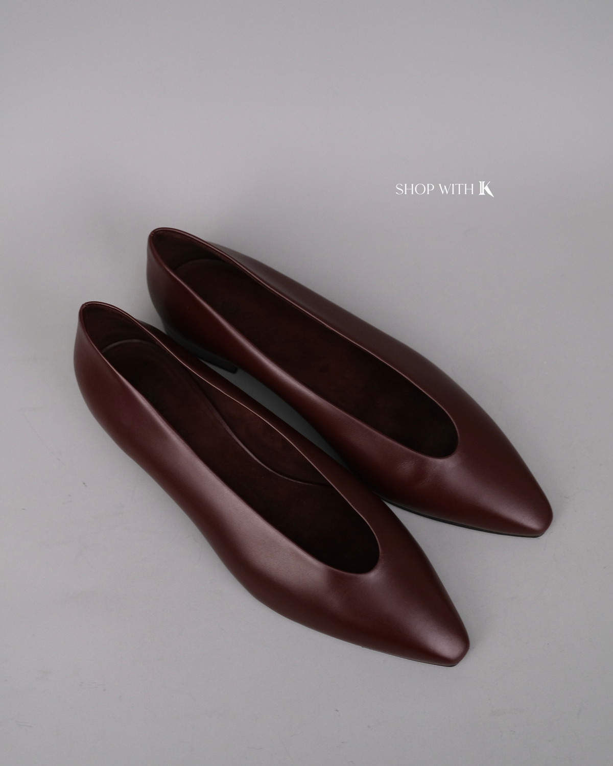 Loro Piana Rebecca Ballerina Calf