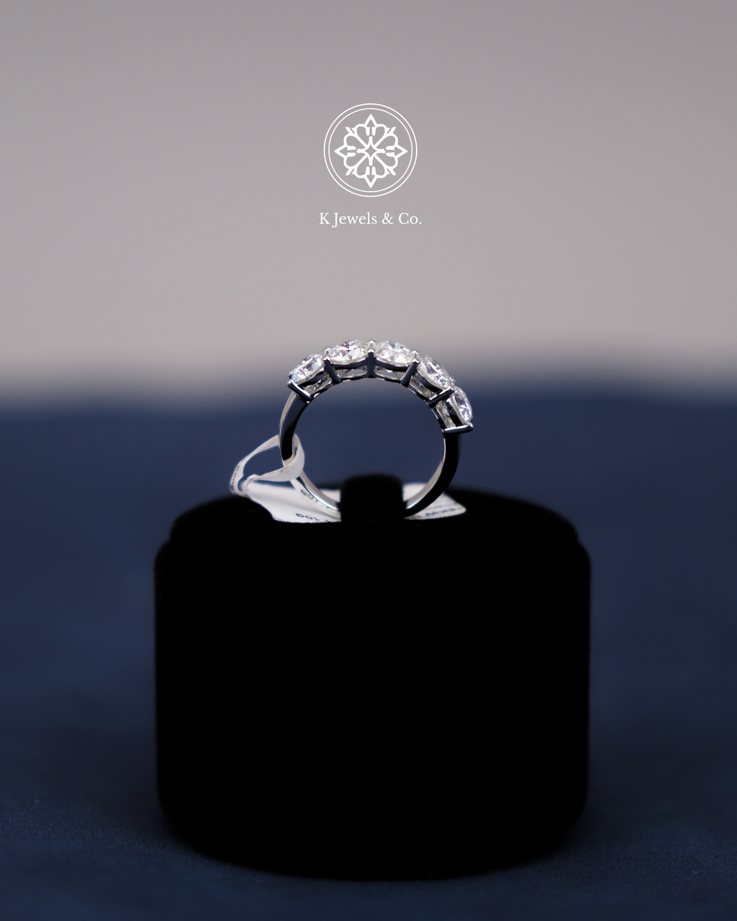 Half Eternity Round Diamond Ring