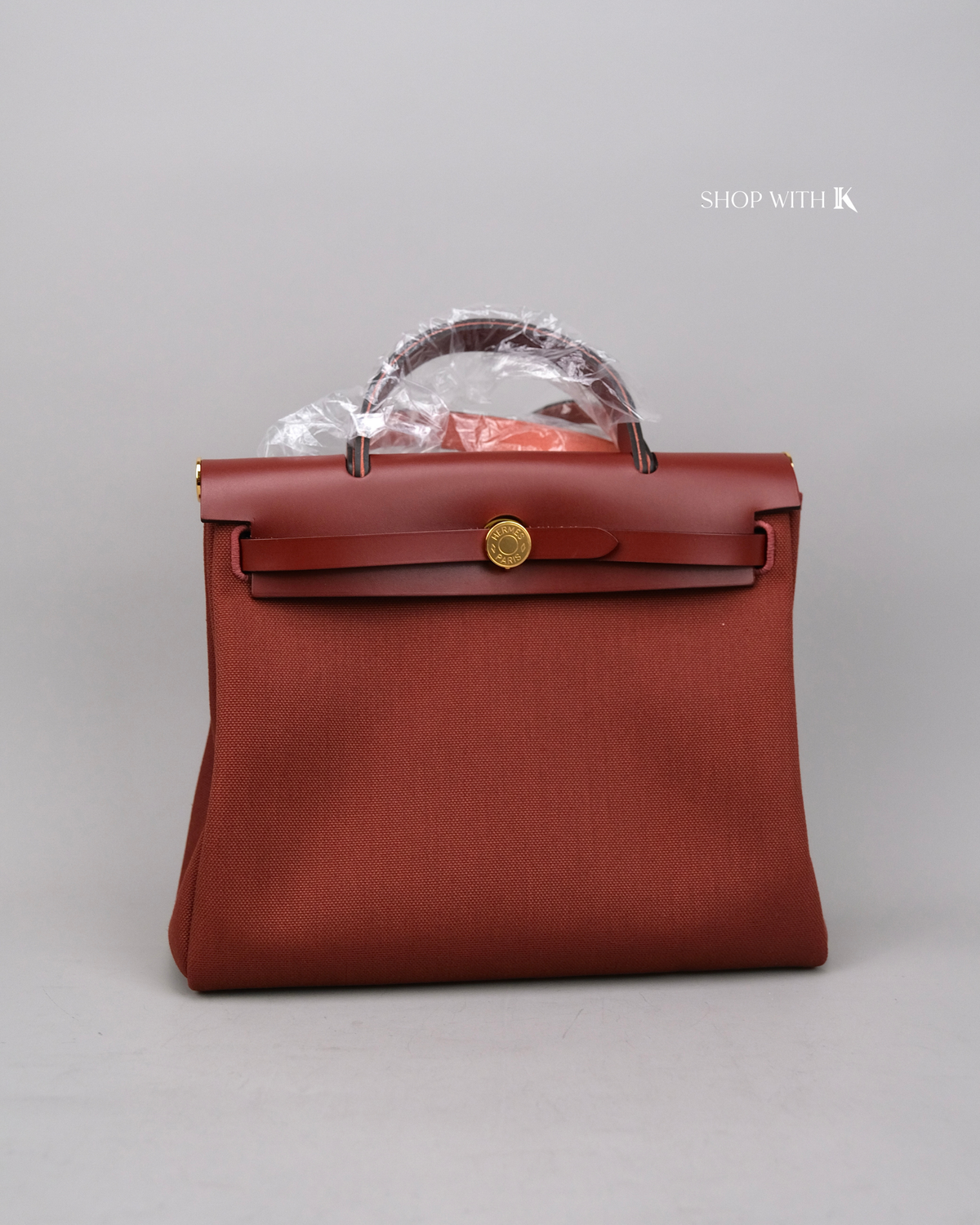 Hermes Herbag 31 Rouge H PHW