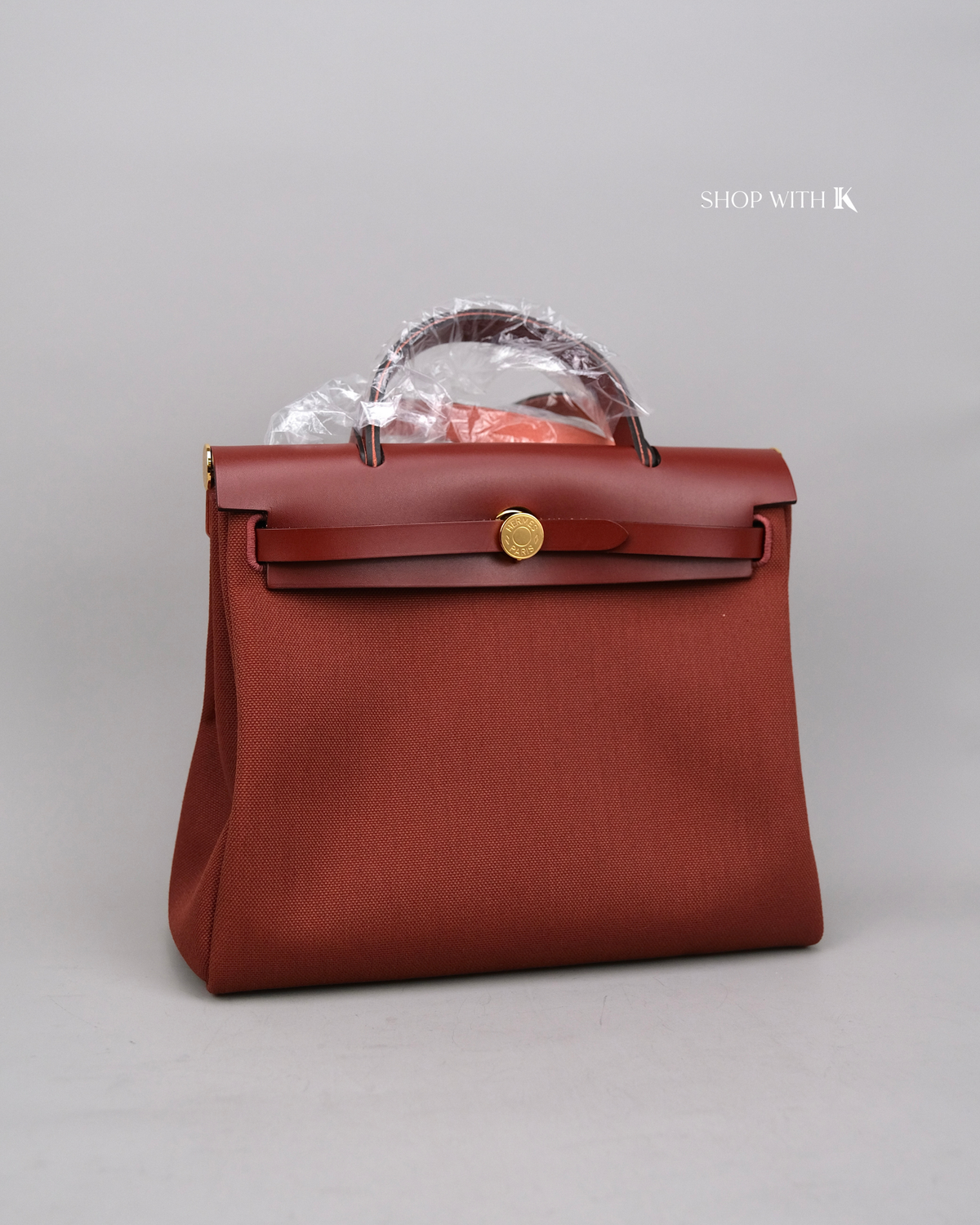Hermes Herbag 31 Rouge H PHW