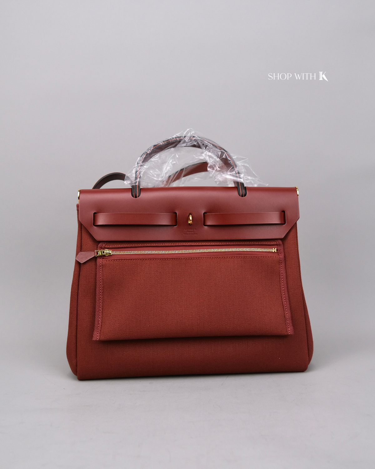 Hermes Herbag 31 Rouge H PHW
