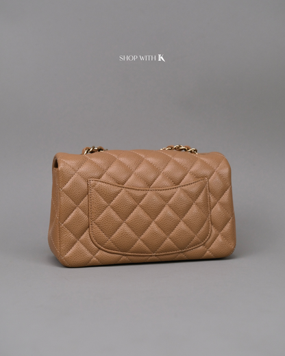 Chanel Mini Rectangle Tan CGHW