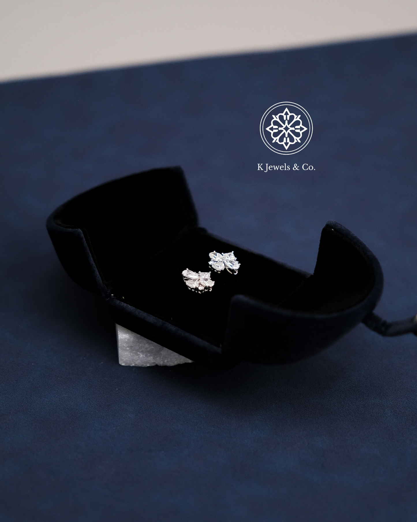 Cluster Multishape Earrings w/ GIA