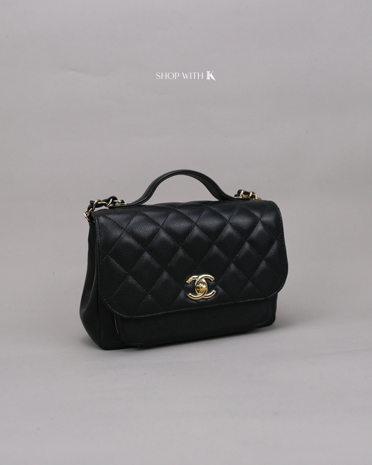 Chanel Business Affinity Quilted Black CGHW