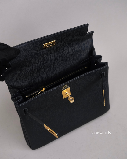 Hermes Kelly 25 Caban GHW