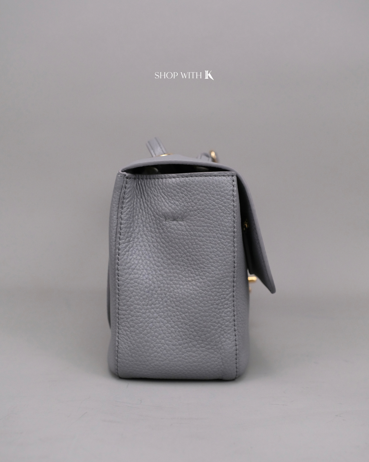 Chanel Maxi Flap Gray GHW - 32cm