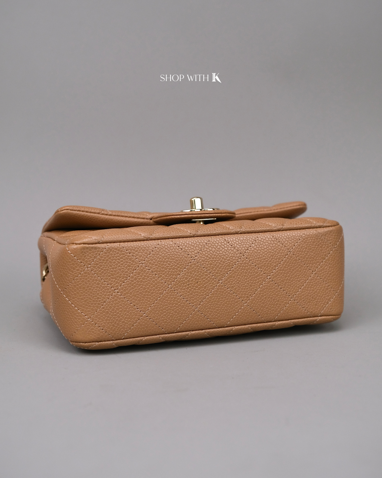 Chanel Mini Rectangle Tan CGHW