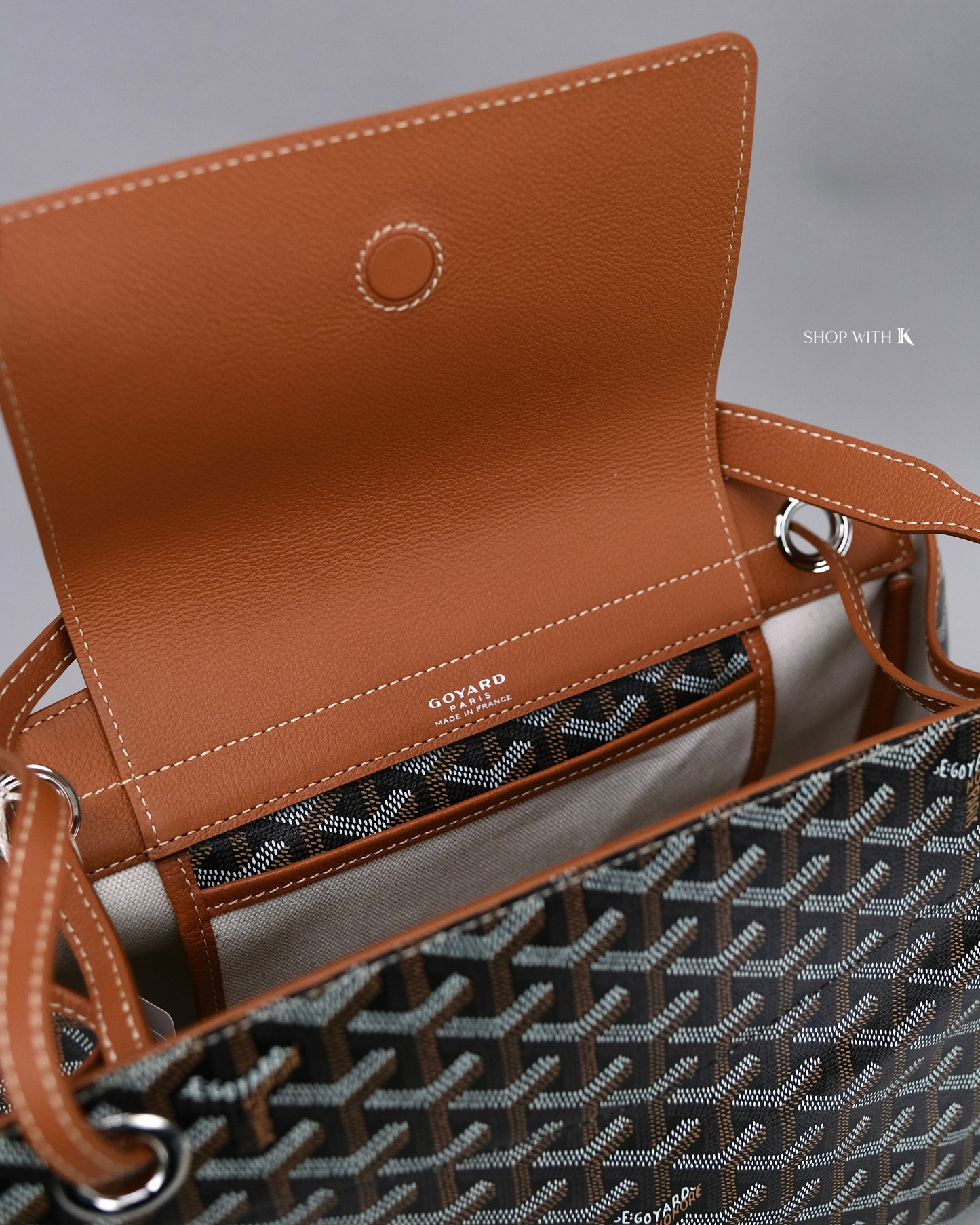Goyard Rouette Black/Tan