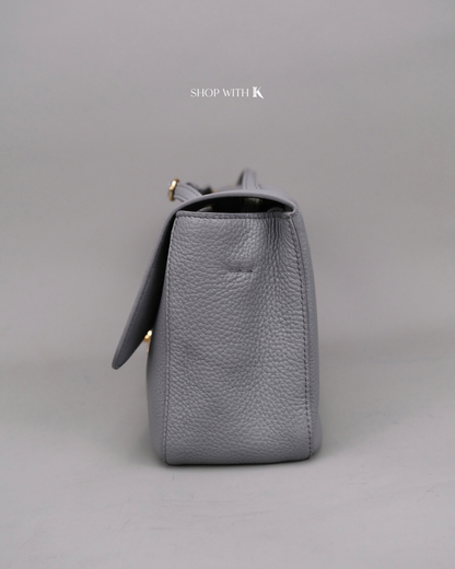 Chanel Maxi Flap Gray GHW - 32cm