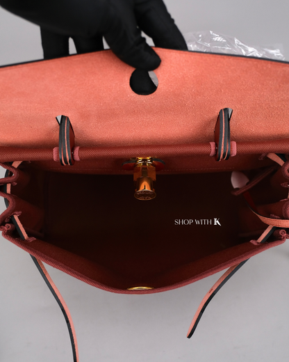 Hermes Herbag 31 Rouge H PHW