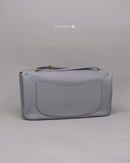 Chanel Maxi Flap Gray GHW - 32cm