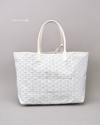 Goyard St. Louis PM White with Dragonfly Print
